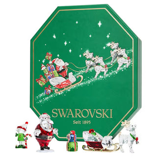 Swarovski Holiday Cheers Santa Story Set 5713797