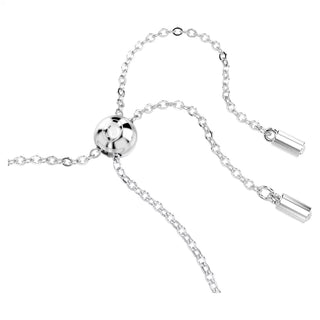 Swarovski Matrix Tennis bracelet, Mixed cuts, Blue, Rhodium plated - 5693412
