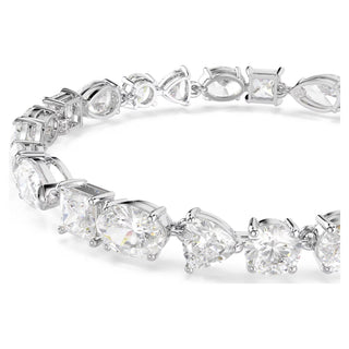 Swarovski Mesmera bracelet, Mixed cuts, White, Rhodium plated 5731959