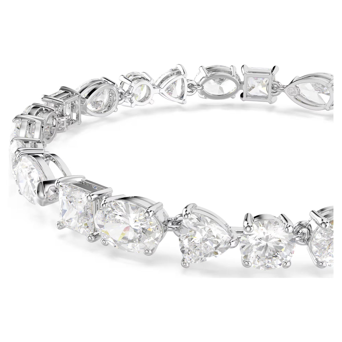 Swarovski Mesmera bracelet, Mixed cuts, White, Rhodium plated 5731959