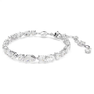 Swarovski Mesmera bracelet, Mixed cuts, White, Rhodium plated 5731959
