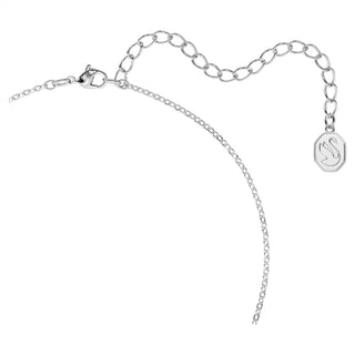 Swarovski Millenia necklace, Octagon cut, Blue, Rhodium plated - 5614926