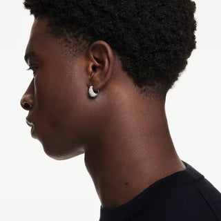 Swarovski Sublima earrings, White, Rhodium plated 5732282