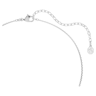 Swarovski Symbolica pendant, Round cut, Pavé, Horse shoe, Blue, Rhodium plated 5746562