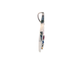 14K Custom Made Birthstone Pendant