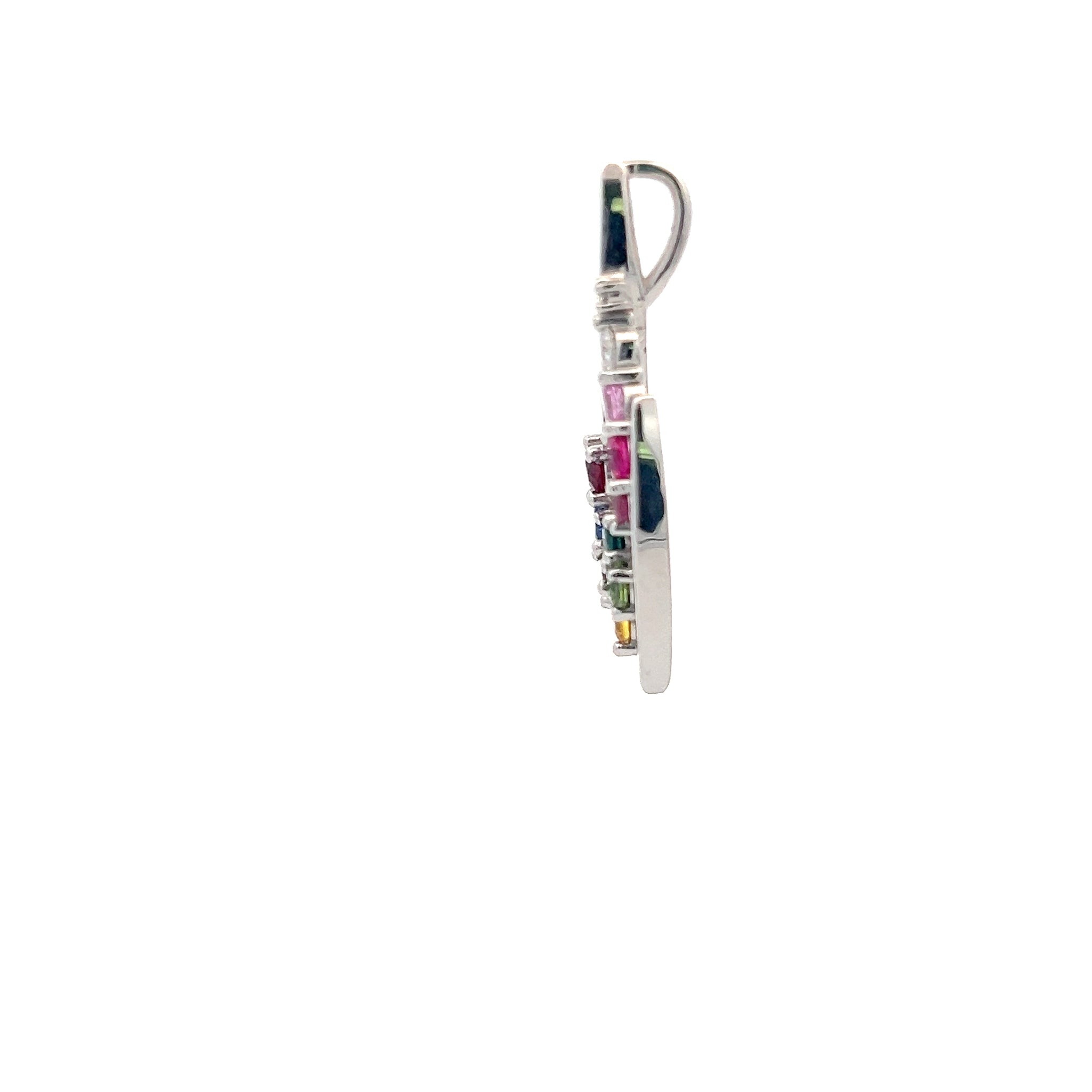 14K Custom Made Birthstone Pendant