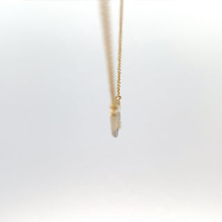10K Yellow Gold 0.13cttw Diamond Necklace