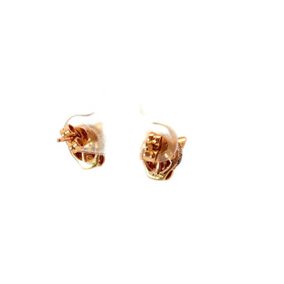 Previously Loved - Effy® 1/2 ct. t.w. Diamond Panther Earrings in 14K Rose Gold