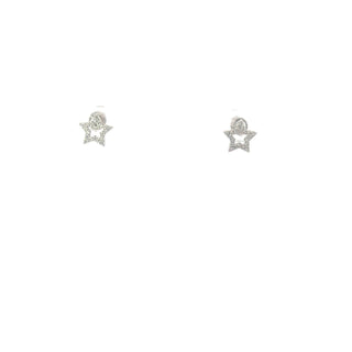 925 Sterling Silver  CZ Earrings
