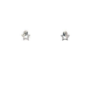 925 Sterling Silver  CZ Earrings