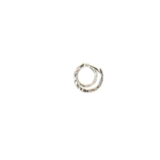 925 Sterling Silver Diamond cut  Hoops 15mm