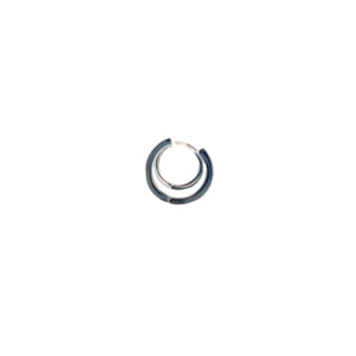 925 Sterling Silver Cubic Zirconia Hoops
