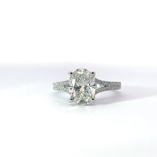 14K Gold 2.25cttw Lab Grown Engagement Ring