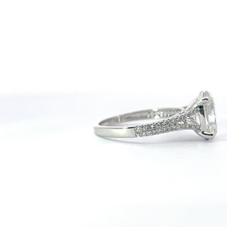 14K Gold 2.25cttw Lab Grown Engagement Ring