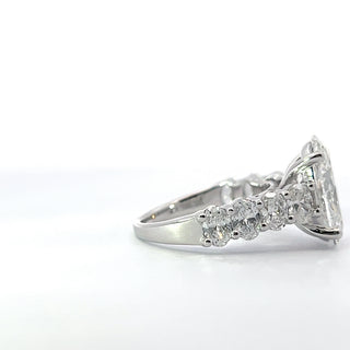 14K  Gold 7cttw Lab Grown Engagement Ring