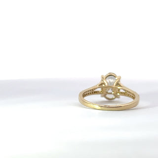 14K Gold 2.25cttw Lab Grown Engagement Ring