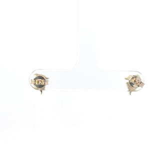 10K Yellow Gold Diamond Dolphin Earrings