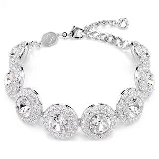 Una Angelic Bracelet White, Rhodium plated 5735343
