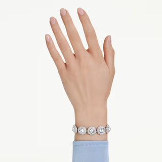 Una Angelic Bracelet White, Rhodium plated 5735343