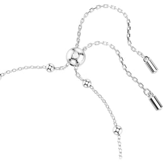 Una Angelic bracelet, Round cut, White, Rhodium plated 5733196