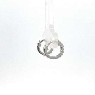 Pendientes Plata 925 Circonitas Huggies