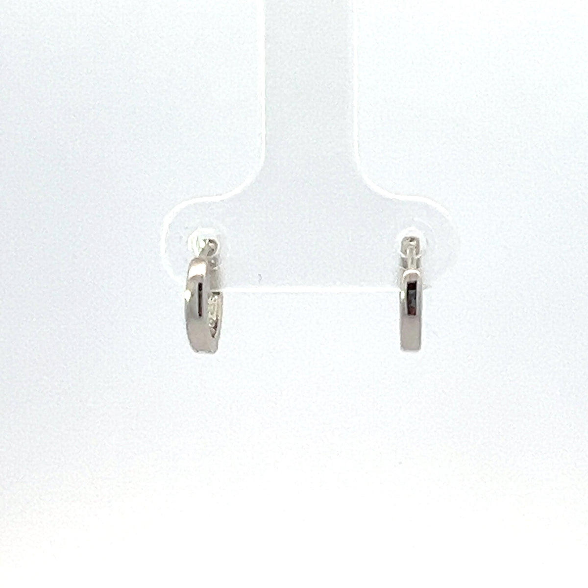 925 Silver Earrings Cubic Zirconia Huggies