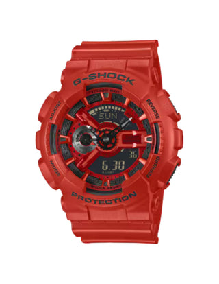 Casio G-Shock Analog Digital Watch, 110 Series, GA110RRB-4A