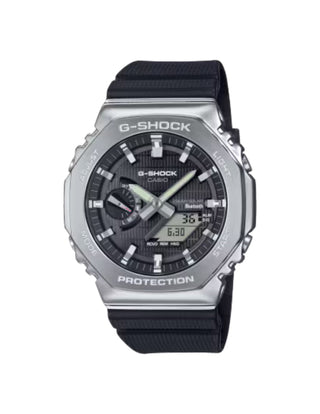 Casio G-Shock Analog Digital Watch, G-Steel, 2100 Series, GBM2100-1A, Stainless Steel & Black