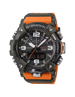Casio G-Shock Analog Digital Watch, Master of G-Land, Mudmaster, GGB100X-1A9, Orange