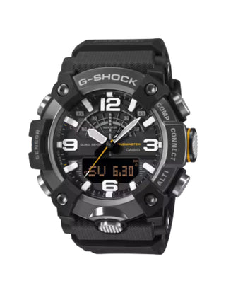 Casio G-Shock Analog Digital Watch, Master of G-Land, Mudmaster, GGB100XMB-1A, Silver & Matte Black