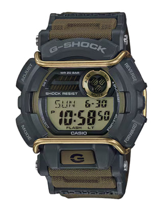 Casio G-Shock Digital Watch, GD-400 Series, GD400-9, Army Green & Dark Grey