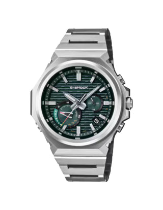 Casio G-Shock Analog Watch, G-Steel, GST-B1000 Series GSTB1000D-3A, Green & Stainless Steel