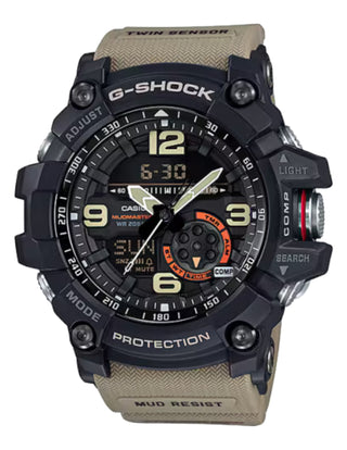Casio G-Shock Analog Watch, Master of G-Land, Mudmaster, GG1000-1A5, Brown