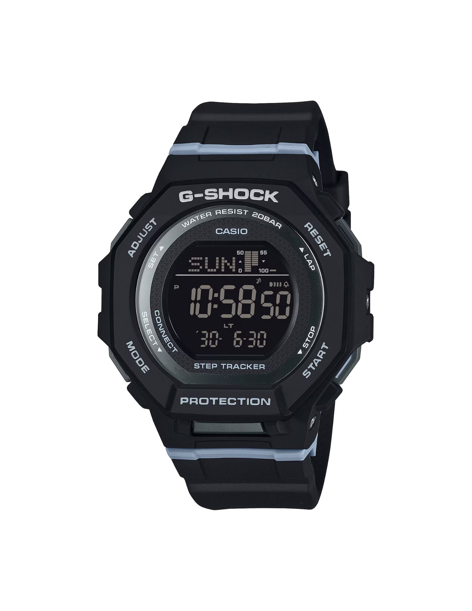 Casio G-Shock G-Squad, S-Series Ladies Watch, GMD-B300-1, Black