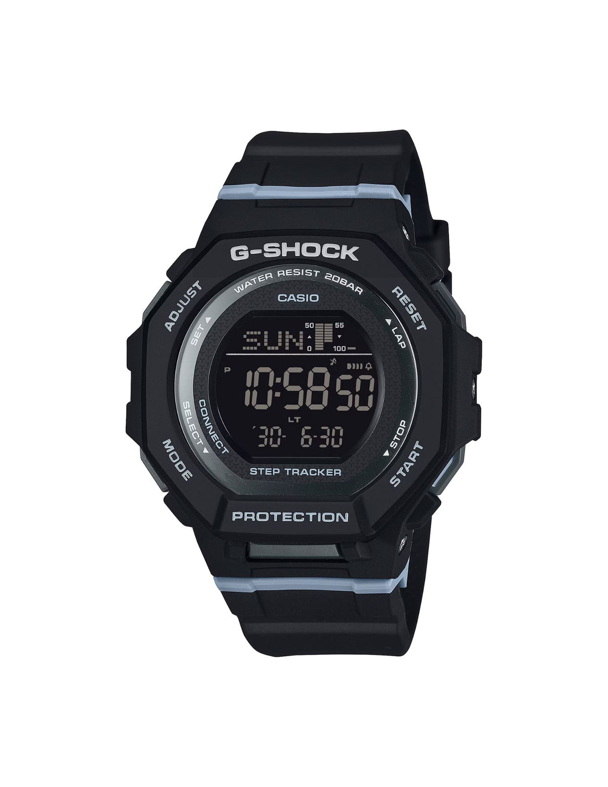 Casio G-Shock G-Squad, S-Series Ladies Watch, GMD-B300-1, Black