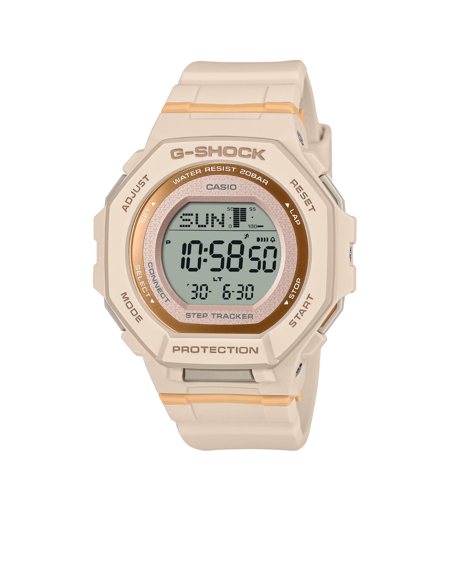 Casio G-Shock G-Squad, S-Series Ladies Watch, GMD-B300-4, Pink