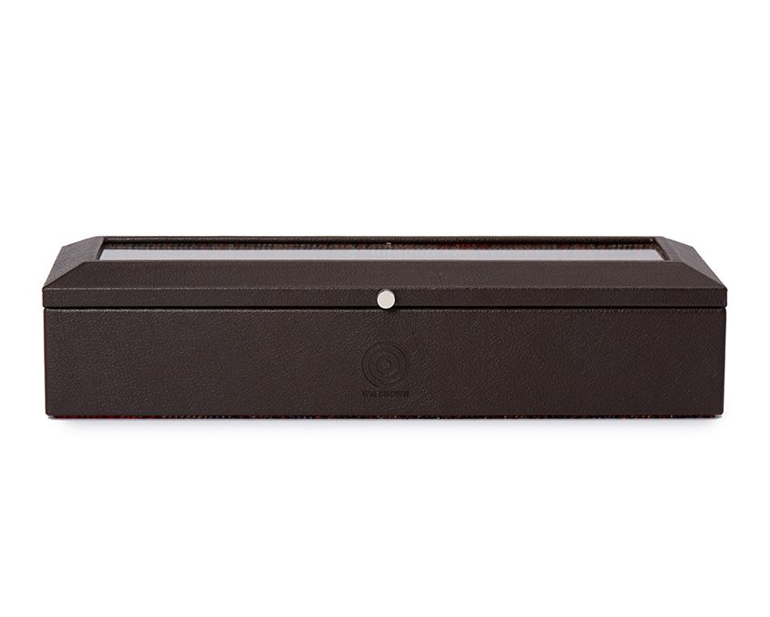 Caja para relojes WM marrón de 5 piezas 