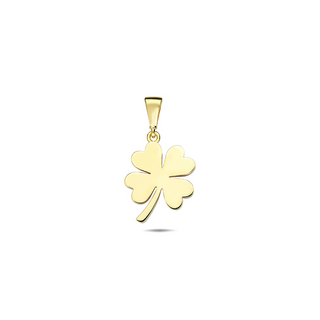 10K Yellow Gold 4 Leaf Clover Charm