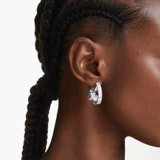 Swarovski - Ariana Grande's SS25 CAPSULE: Pearl Hoop Earrings - 5720868