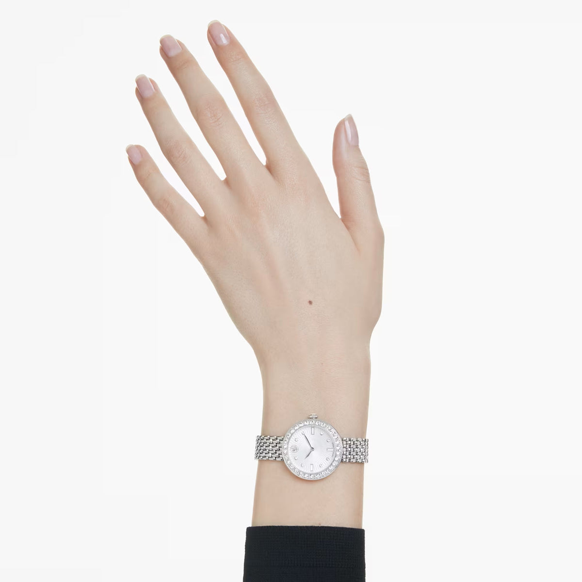 Swarovski Certa watch, Swiss Made, Metal bracelet, Silver tone, Stainless steel 5673022