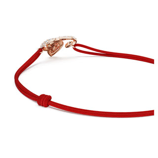 Swarovski Chinese Zodiac bracelet Mixed cuts, Red, 18K rose gold finish 5753324