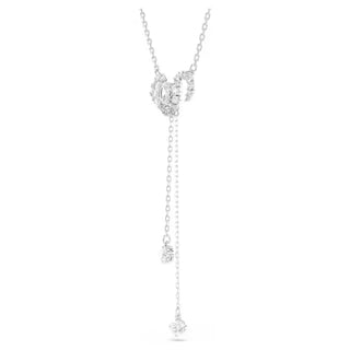 Swarovski Chinese Zodiac necklace Mixed cuts, White, Rhodium plated 5753327