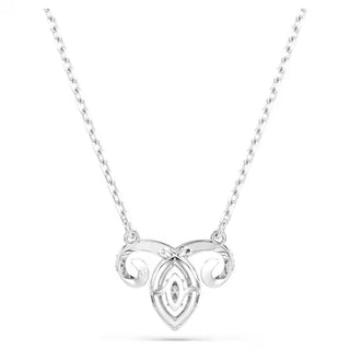 Swarovski Chinese Zodiac pendant Mixed cuts, White, Rhodium plated 5753322