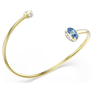 Swarovski Chroma bangle, Mixed cuts, Multicolored, 18K gold finish 5757998