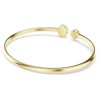 Swarovski Chroma bangle, Mixed cuts, Multicolored, 18K gold finish 5757998