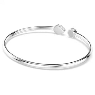 Swarovski Chroma bangle Mixed cuts, Multicoloured, Rhodium plated 5741780