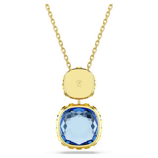 Swarovski - Chroma pendant, Cushion cut, Multicolored, Gold-tone plated 5692496