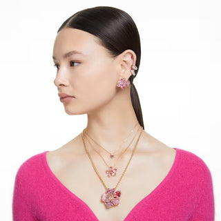 Swarovski Chroma Pendant, Heart, Red, Gold-tone Plated - 5648750