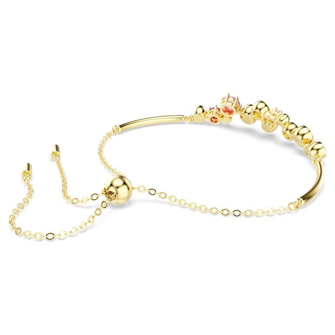 Swarovski Constella bracelet Mixed cuts, Multicoloured, Gold-tone plated 5722476