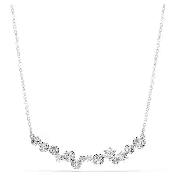 Swarovski Constella necklace Mixed cuts, White, Rhodium plated 5722473